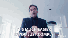 Its Much Easier If You Just Comply Matt GIF - Its Much Easier If You Just Comply Matt Jon Hamm GIFs