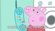 Peppa Peppa The Pig GIF - Peppa Peppa The Pig Hang Up GIFs