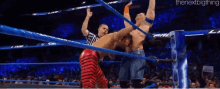 John Cena Shinsuke Nakamura GIF - John Cena Shinsuke Nakamura Wwe GIFs