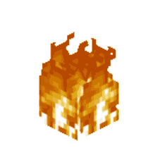 fire minecrat pixels
