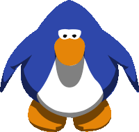 Blue Penguin Sticker - Blue Penguin Stickers