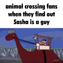 Animal Crossing Sasha GIF