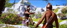 Assassins Creed Odyssey Game GIF - Assassins Creed Odyssey Game Stab GIFs