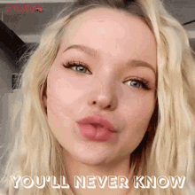 Youll Bever Know Until You Go For It Dove Cameron GIF - Youll Bever Know Until You Go For It Dove Cameron Seventeen GIFs