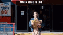 Eggos Eleven Stranger Things GIF - Eggos Eleven Stranger Things Eggo Is Life GIFs