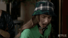 Shocked Emily Cooper GIF - Shocked Emily Cooper Lily Collins GIFs