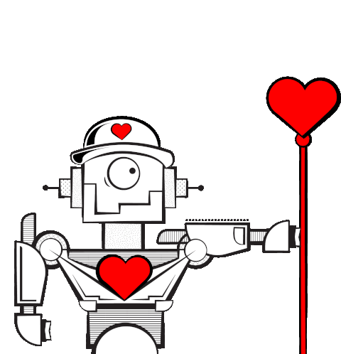 Vector Bot Alpha Sticker - Vector Bot Alpha Heart Trooper Stickers