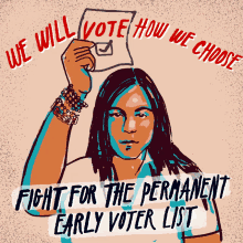 We Will Vote How We Choose Native American GIF - We Will Vote How We Choose Native American Indigenous GIFs
