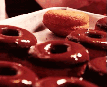 Chocolate Glazed Donuts GIF