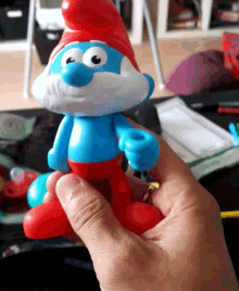 Papa Smurfs Hand GIF - Papa Smurfs Hand GIFs