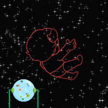 a drawing of a rabbit and a lottery ball with the word lotto below it