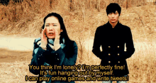 Single And Independent GIF - K Drama Sad Im Not Lonely GIFs