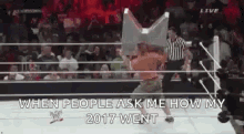 Wwe 2017 GIF - Wwe 2017 When People Ask Me How My2017went GIFs