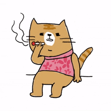 smoke kitty