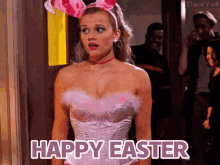 Happy Easter Easter Bunny GIF - Happy Easter Easter Bunny Naturally Blonde GIFs