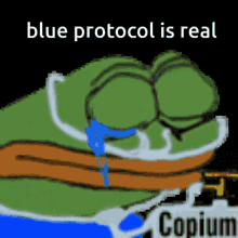 Blue Protocol Is Real Cope GIF - Blue Protocol Is Real Cope Copege GIFs