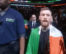 Conor Mcgregor Irish Flag GIF - Conor Mcgregor Ireland Irish GIFs