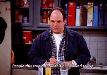 Seinfeld Stupidpeople GIF - Seinfeld Stupidpeople Allowed GIFs