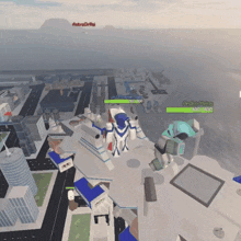 a screenshot of a video game with the name andrea on the bottom right