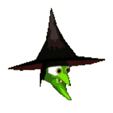 gruntilda antagonist witch witch hat smile