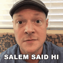 Salem Said Hi Nate Richert GIF - Salem Said Hi Nate Richert Cameo GIFs