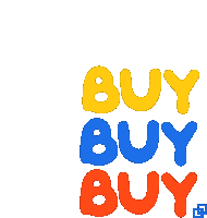Buy Buy Buy Trading Sticker