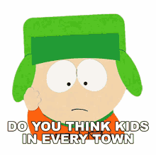 do you think kids in every town have to deal with this crap kyle broflovski south park s7e4 im a little bit country