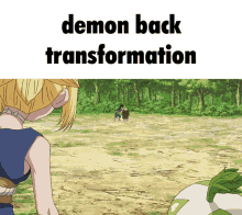 Dr Stone Demon Back GIF - Dr Stone Demon Back GIFs