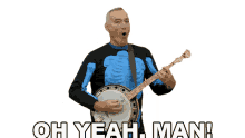 oh yeah man anthony wiggle the wiggles excited banjo