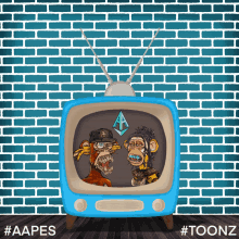 Aapes Toonz GIF - Aapes Toonz Gm Gn GIFs