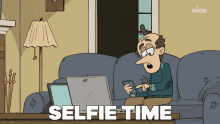 Selfie Time Taking Photo GIF