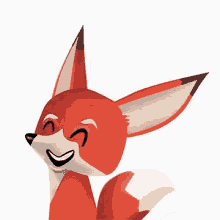 fox cute smile