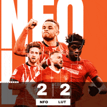 Nottingham Forest F.C. (2) Vs. Luton Town F.C. (2) Post Game GIF - Soccer Epl English Premier League GIFs