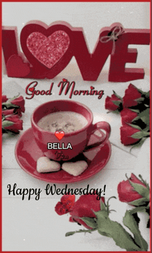 good morning happy wednesday coffee