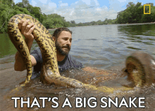 Thats A Big Snake Primal Survivor5 GIF - Thats A Big Snake Primal Survivor5 Careful GIFs
