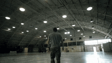 Aircraft Hangar Walking GIF