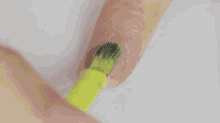 3 GIF - Yellow Nails Nail Art GIFs
