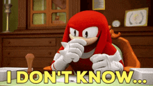 sonic boom knuckles i dont know idk shrug