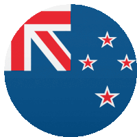 New Zealand Flags Sticker - New Zealand Flags Joypixels Stickers