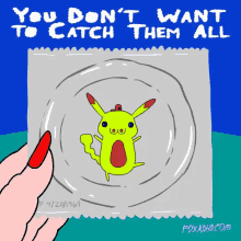 Catch Em All Pikachu GIF - Catch Em All Pikachu Condom GIFs