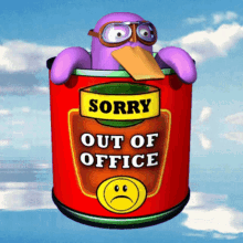 Out Of Office Im Away GIF - Out Of Office Im Away Not At Work GIFs
