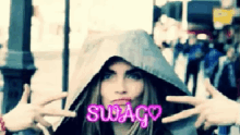 Swag GIF - Swag Cara Delevingne Peace Out GIFs