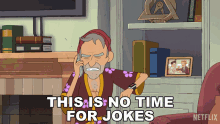 This Is No Time For Jokes Rand Ridley GIF - This Is No Time For Jokes Rand Ridley Inside Job GIFs