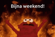 Bijna Weekend Elmo GIF - Bijna Weekend Elmo GIFs