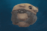 a brown teddy bear wearing a gray armor vest