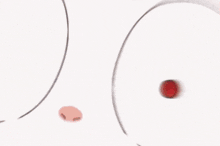 a white rabbit with red eyes and a blue jacket