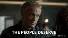 The People Deserve To Know The Truth Patrick Fabian GIF - The People Deserve To Know The Truth Patrick Fabian Resse Getty GIFs