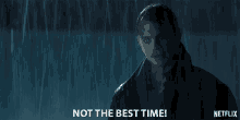 Not The Best Time Later GIF - Not The Best Time Later Not Today GIFs