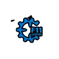 a drawing of a blue gear with the letters m13 on it
