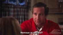 Before A Hot Date GIF - Christmasvacation Nervous Chevychase GIFs